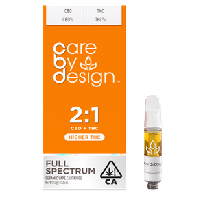 Care By Design | Vape Cart | 1g | Full Spectrum | 2:1 CBD/THC