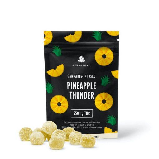 Buudabomb Pineapple Gummies 250 MG