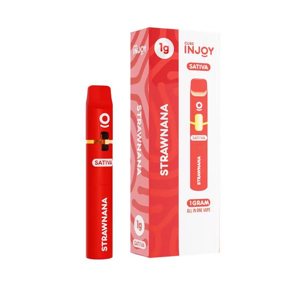 Cure Injoy - 1g Disposable Cartridge - Strawnana