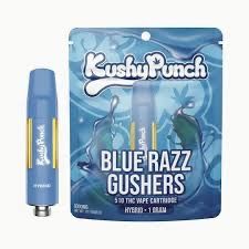 Kushy Punch- Blue Razz Gushers Cartridge 1g (H)