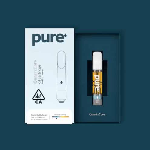 QuartzCore - Grand Daddy Purple - Indica - Cartridge