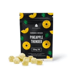 Buudabomb Pineapple Gummies 250 MG