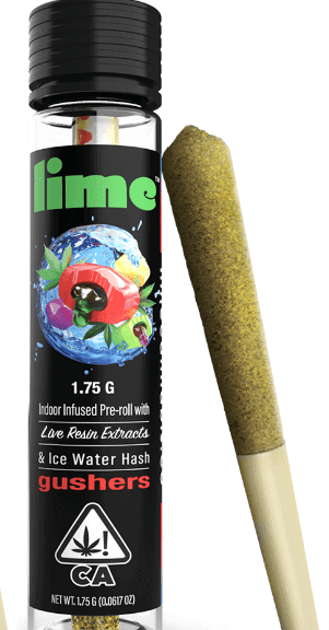 Lime - Gushers - Infused Preroll - 1.75g - Hybrid