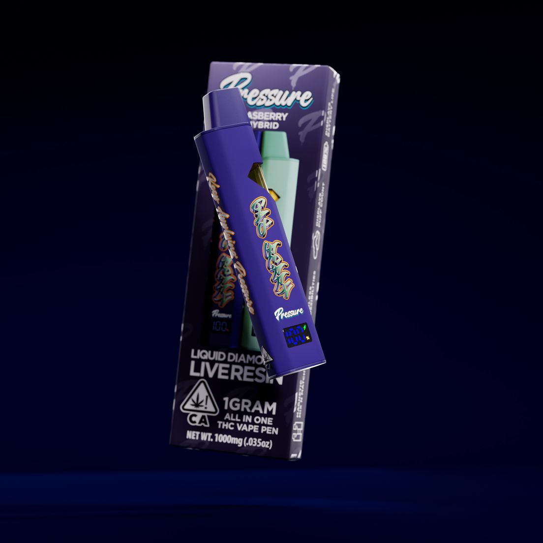 Pressure - Gas Berry AIO Vape 1g