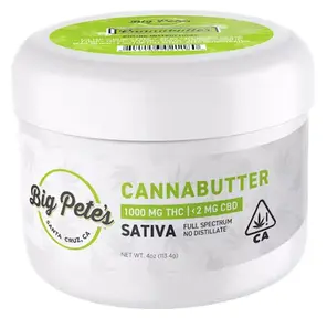 Big Pete's - Sativa Cannabutter - 1000mg