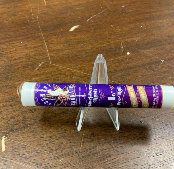 Blackberry Kush Country Cannabis Infused Preroll 1g