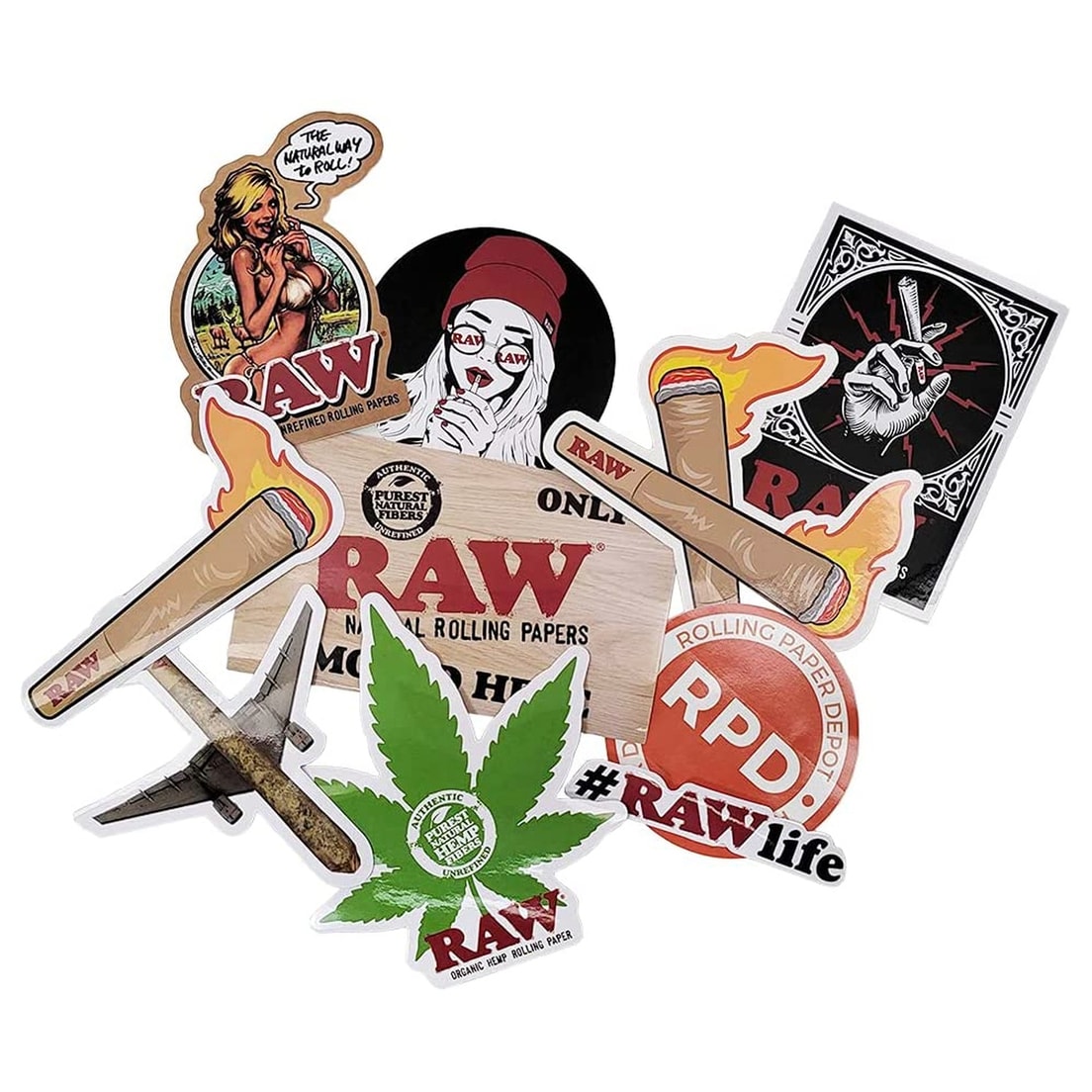 Raw Sticker