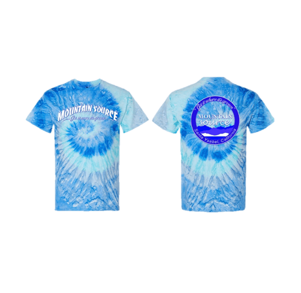 MSD (3XL) BLUE TIE DYE T SHIRT