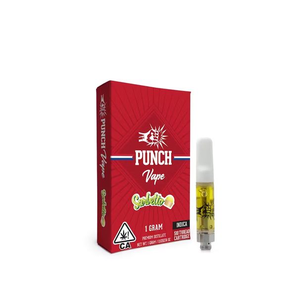 Punch Edibles & Extracts - Distillate Cart - Sorbetto 1g