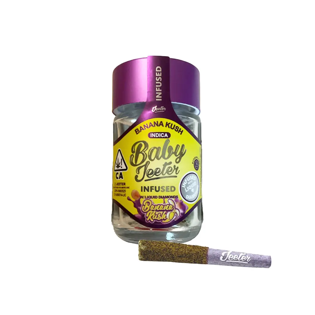 Baby Jeeters Liquid Diamonds 5pk (.5g) - Banana Kush (I)