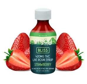 Enjoy THC Syrup Bliss - Strawberry