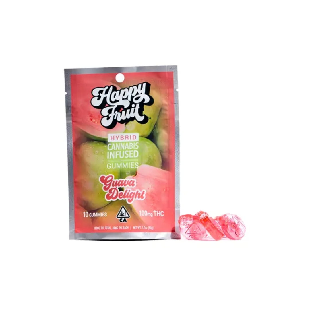 Happy Fruit Gummies Guava Delight 100mg