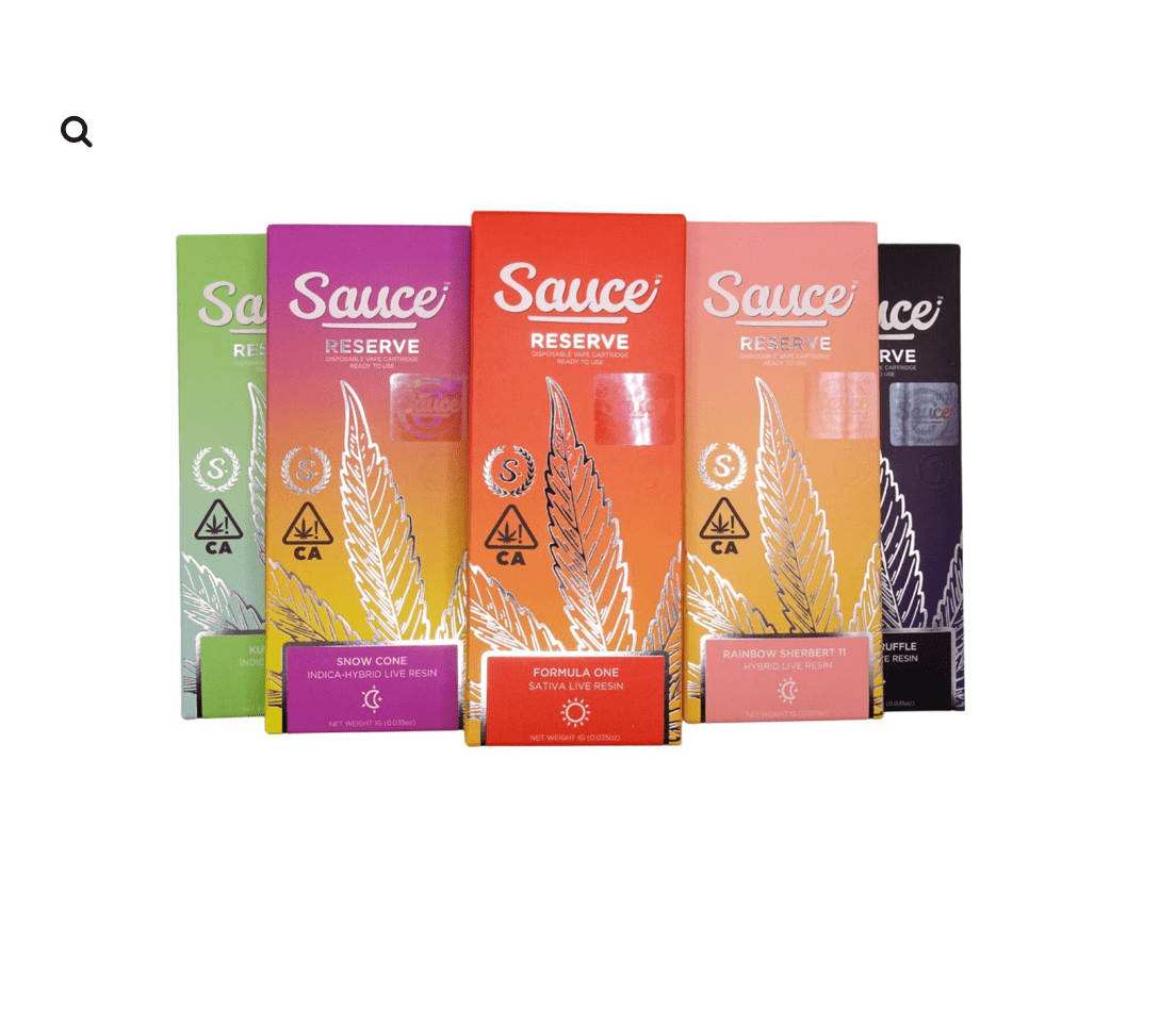 Sauce 1G Live Resin Disposable