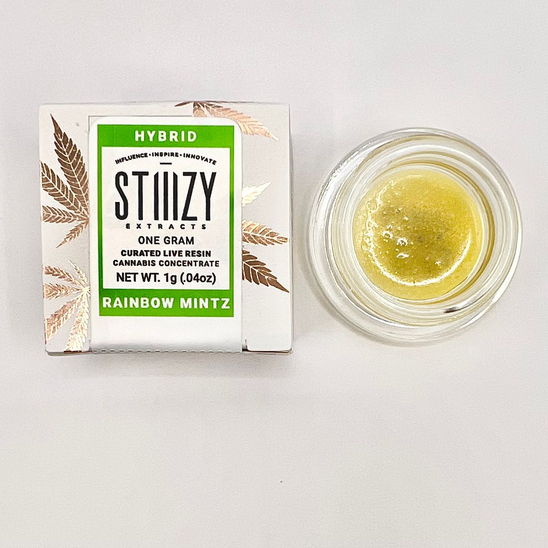*BLOWOUT DEAL! $25 1g RAINBOW MINTZ (Hybrid) Live Resin - Stiiizy
