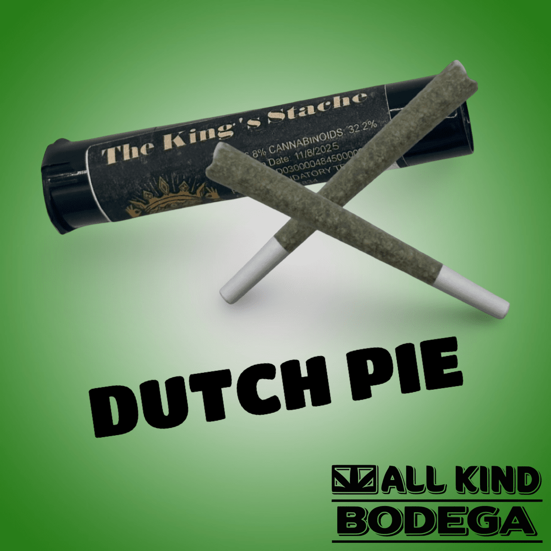 Dutch Pie .5g Preroll 2 Pack (total weight 1g) (@thekingsstache)