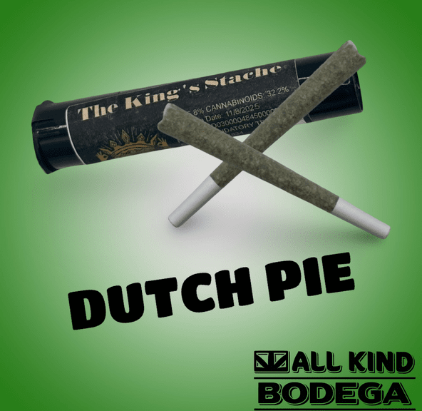 Dutch Pie .5g Preroll 2 Pack (total weight 1g) (@thekingsstache)