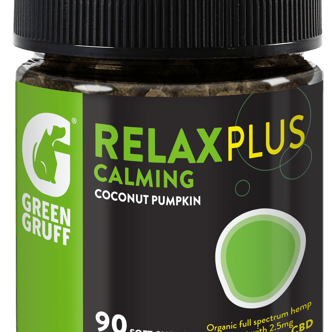 Green Gruff Jar - Relax Plus CBD 90ct