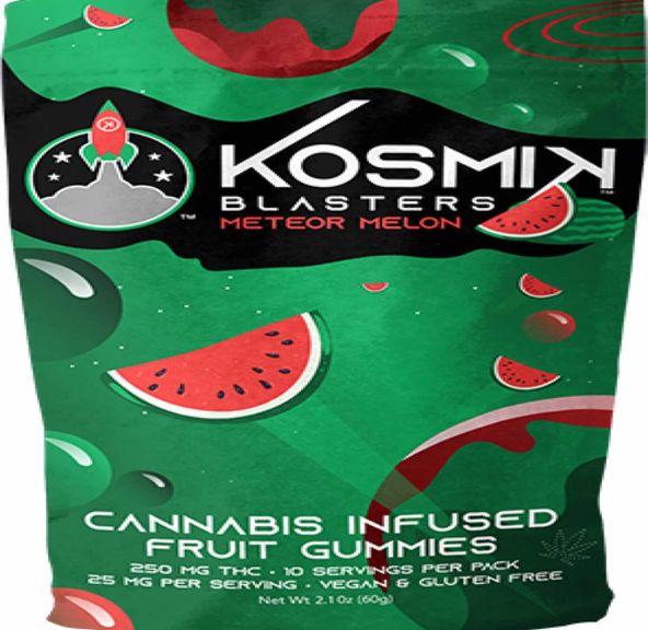 Kosmik - 250mg Gummies - Meteor Melon