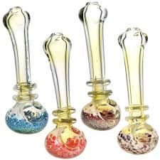 4.5" Colorful Glass Spiral Pipe $15