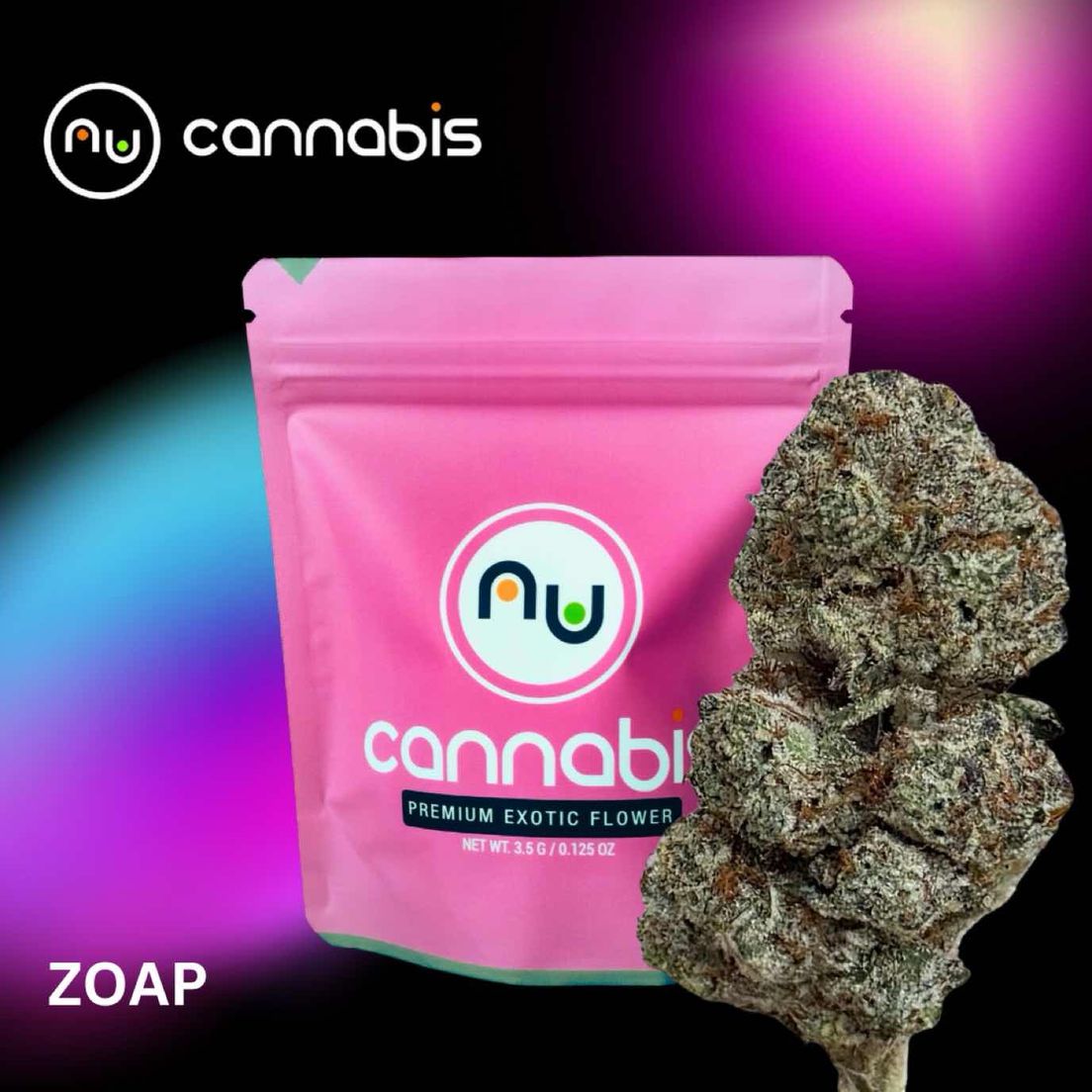 NuCannabis - Zoap 3.5g - PREMIUM INDOOR FLOWERS