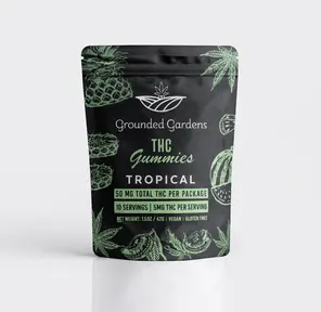 Gummies I Tropical I 50mg I Grounded Gardens I 10pc
