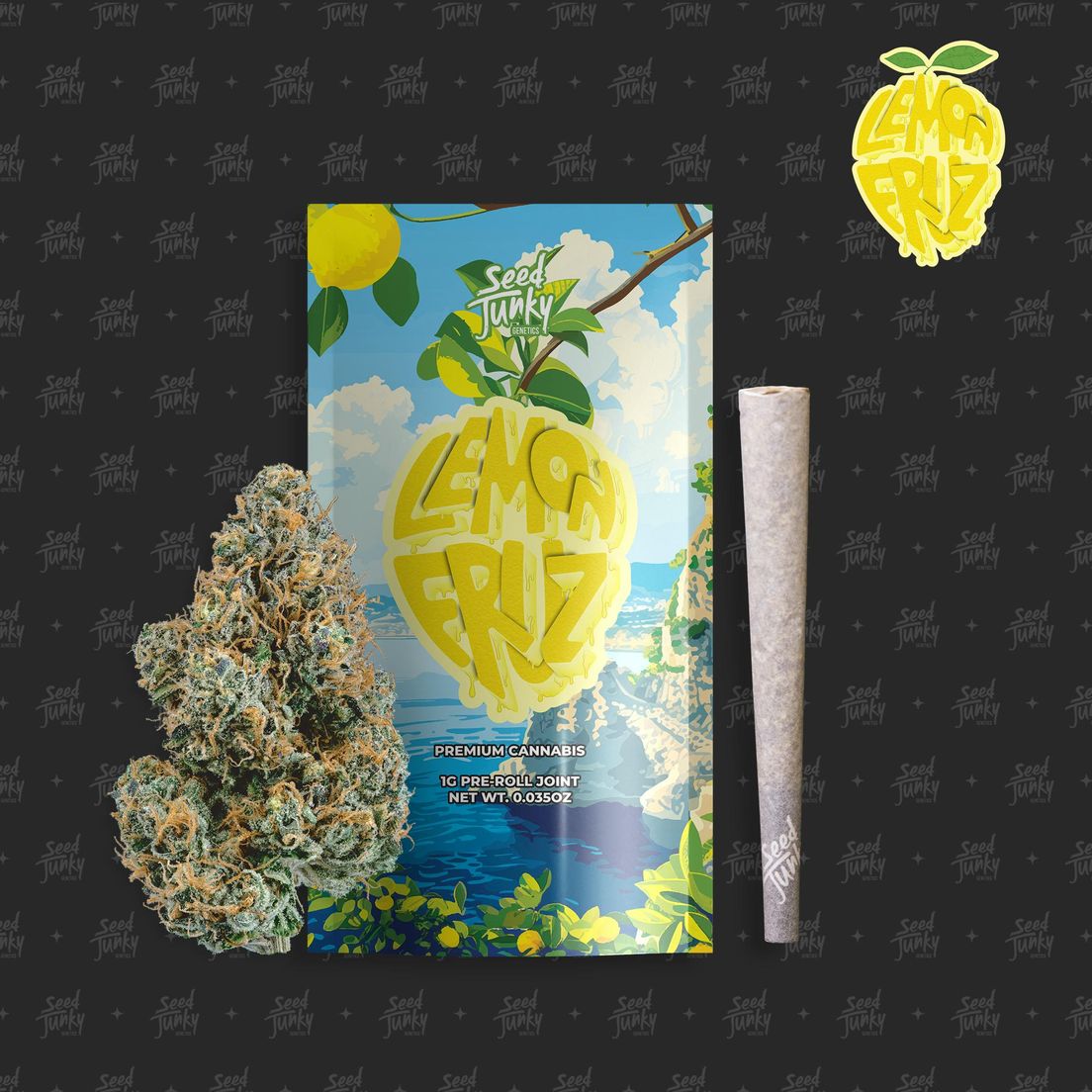 Seed Junky - 1g Preroll (Lemon Fruz)