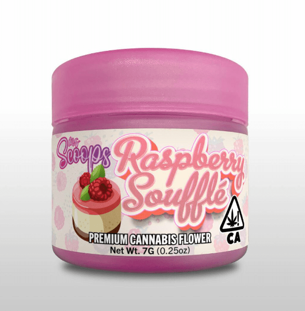 MS. SCOOPS- 7G RASPBERRY SOUFFLE