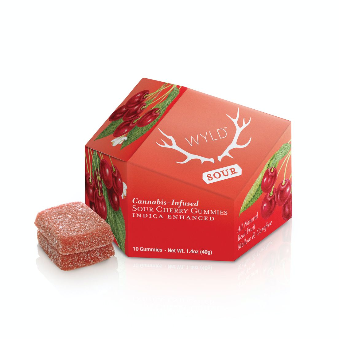 Wyld - 100mg Gummies (Sour Cherry)