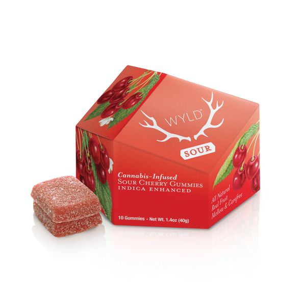 Wyld - 100mg Gummies (Sour Cherry)