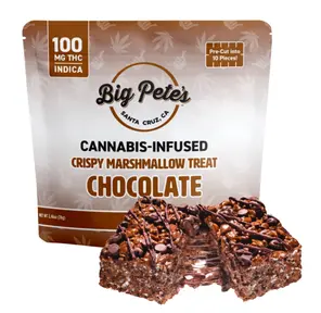 Big Pete's Chocolate Rice Crispy Treat Indica 100mg