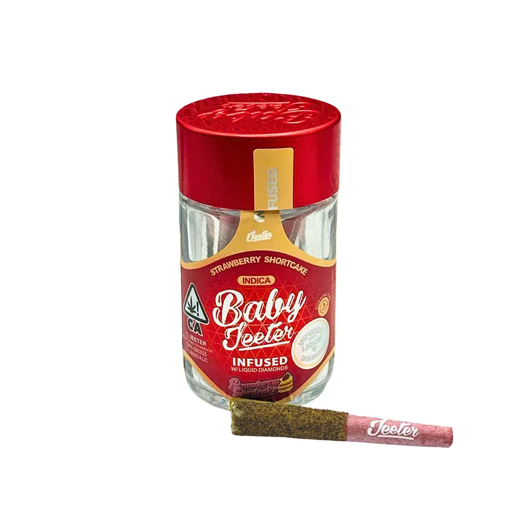 Baby Jeeters Liquid Diamonds 5pk (.5g) - Strawberry Shortcake (I)