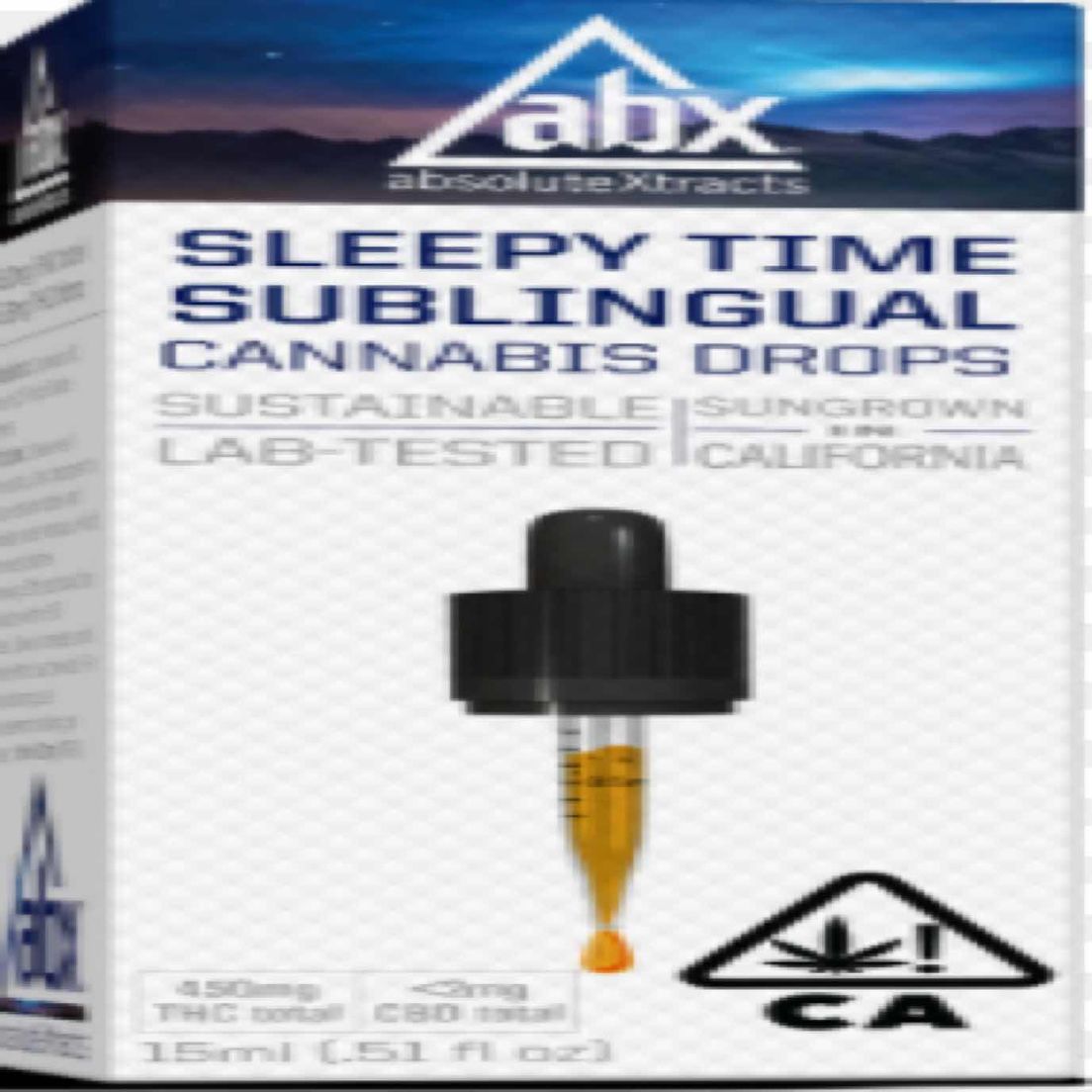 [ABX] THC Tincture - 15mL - SLEEPY TIME Drops