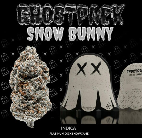 Ghostpack - Snow Bunny - Exotic Indoor Flower 3.5g