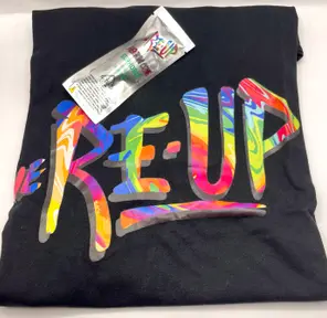 PRE-ORDER ONLY Deal! $15 (MEDIUM) Black T-Shirt - The Re-Up + Preroll