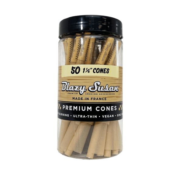 BLAZY SUSAN UNBLEACHED CONES 1 1/4- 50CT