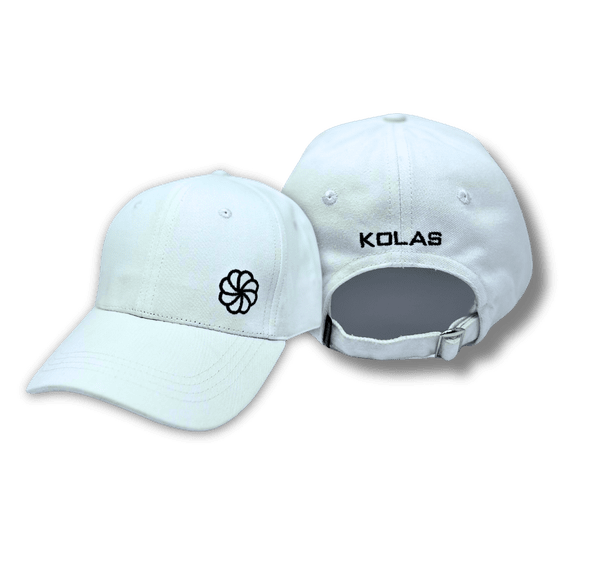 Kolas Branded Hat w/ Pinwheel White