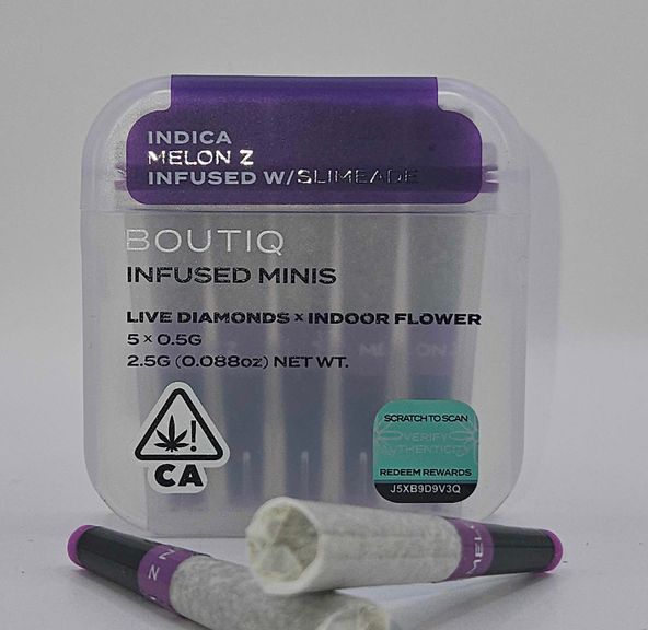 Boutiq Mini Joints (5ct) - Melon Z w/ Slimeade