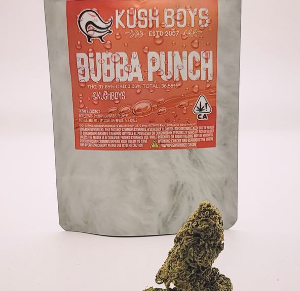 1/8 Bubba Punch (30.21%/Sativa) - Kush Boys