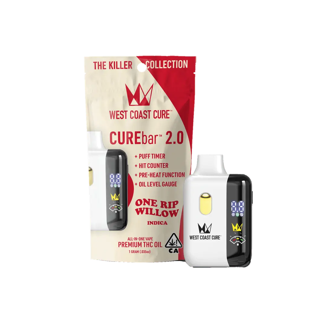 One RIP Willow - 1G AIO CUREbar 2.0 1.00 g