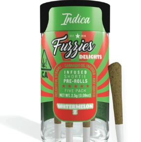 Fuzzies - Watermelon Z Delights Infused Preroll 5pk (2.5g)