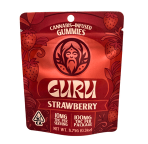 Guru Gummies 100mg - Strawberry