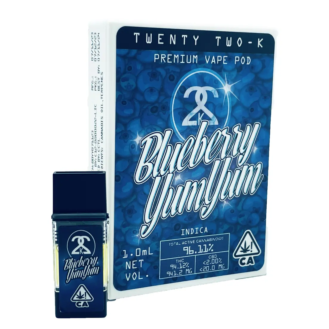 22K - Blueberry Yum Yum - POD - 1G