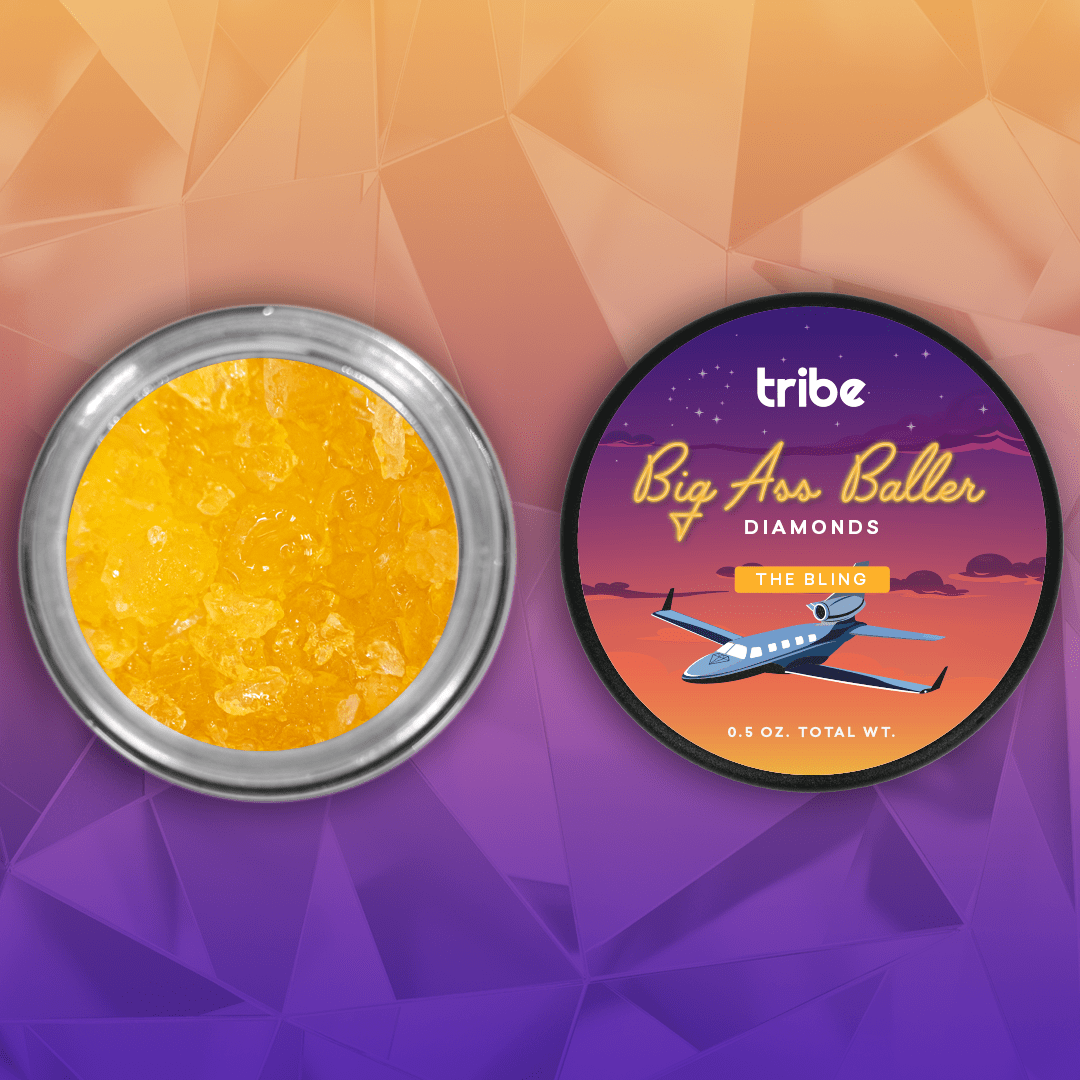TRIBE THE BLING LIVE DIAMONDS BALLER JAR 14G