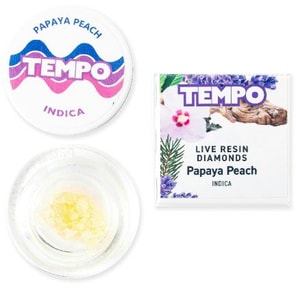Papaya Peach Live Resin Diamonds 1.00 g