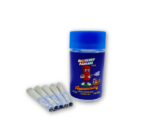 Blueberry Pancake- NUGZ Firecrackers-5x.5g-2.5 Preroll- Indica