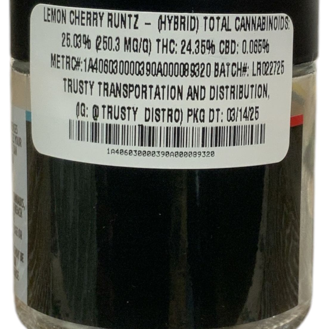 Cannatrust - Lemon Cherry Runtz 3.5g