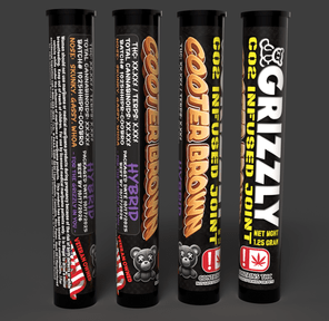 GRIZZLY COOTER BROWN CO2 INFUSED JOINT 1.25G
