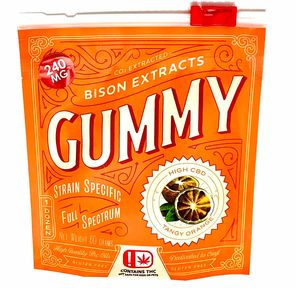 Bison 20mg 1:1 Gummies