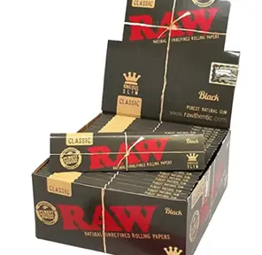 RAW CLASSIC BLACK KING SIZE ROLLING PAPERS