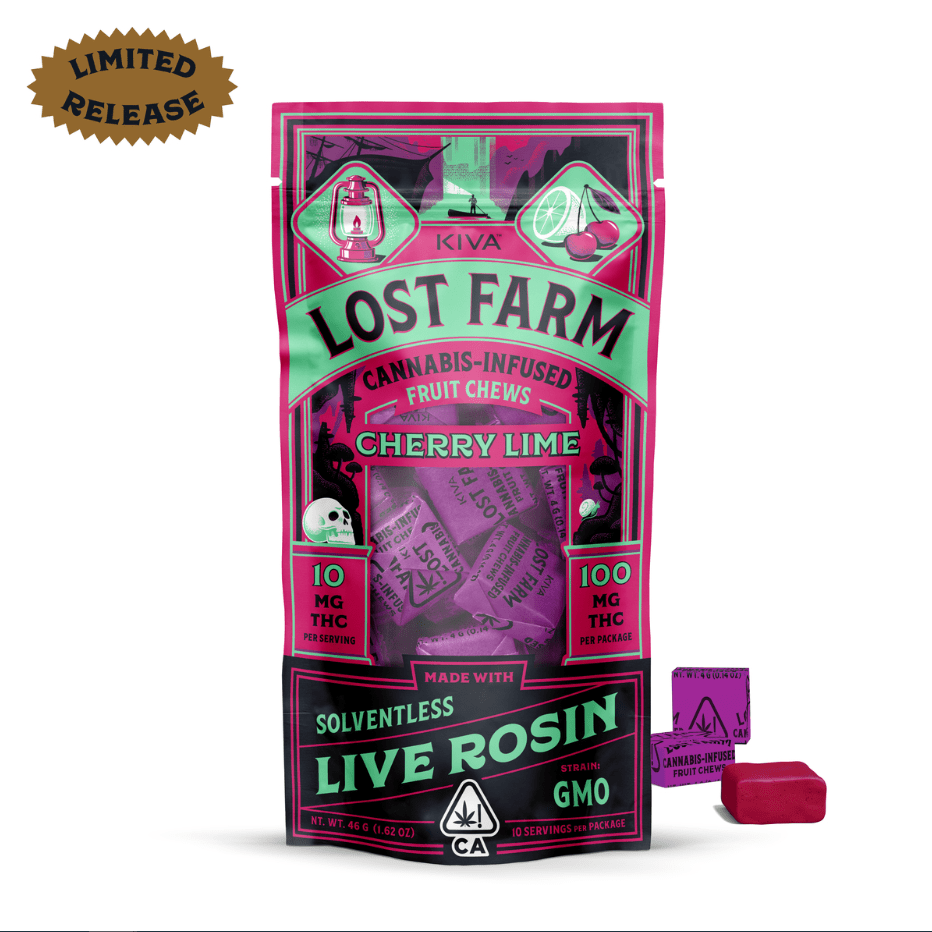 Lost Farm Fruit Chews Cherry Lime 100mg
